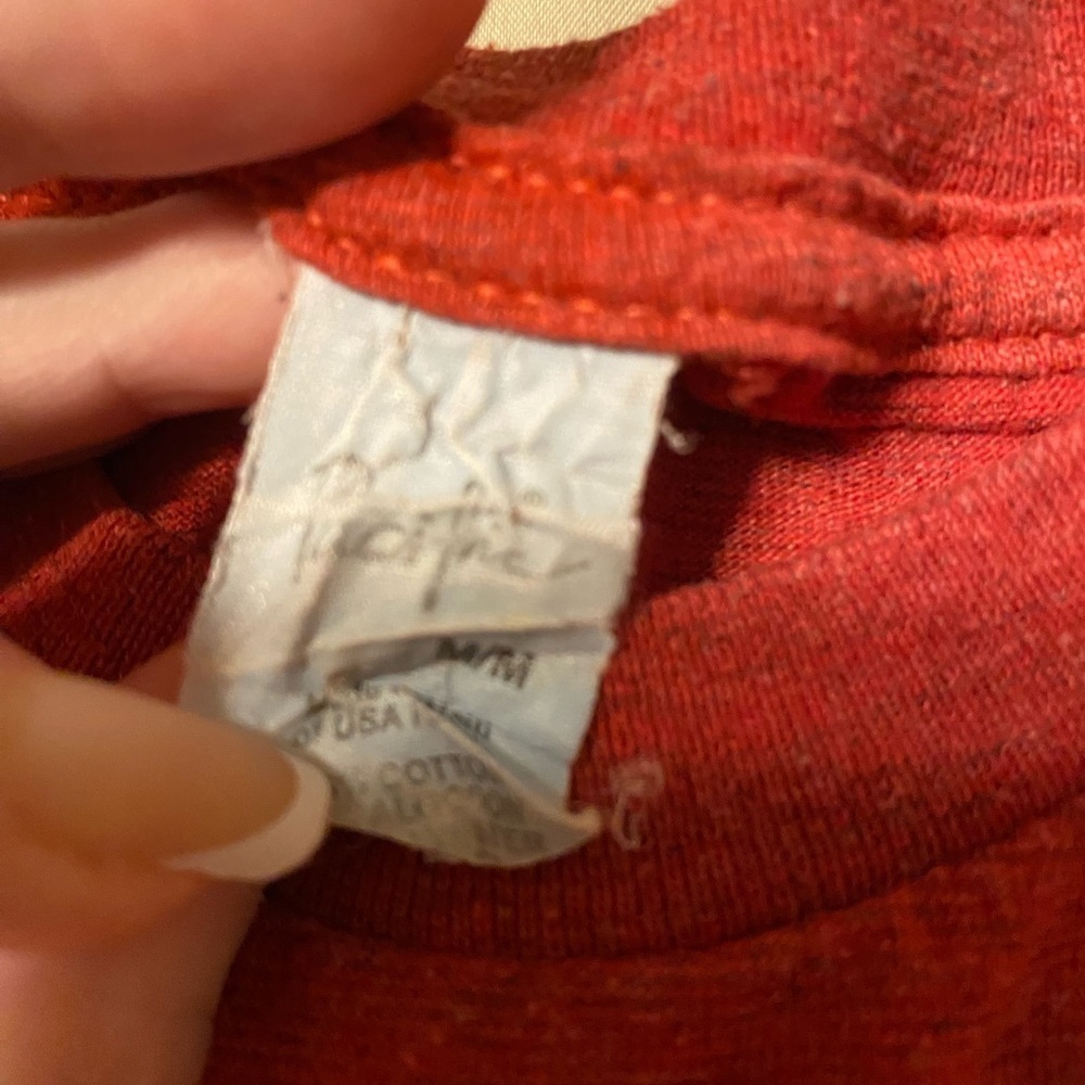 Red back to the future 1.21 Gigawatts graphic top shirt medium - Picture 4 of 4